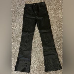 SHEIN Faux Leather Pant